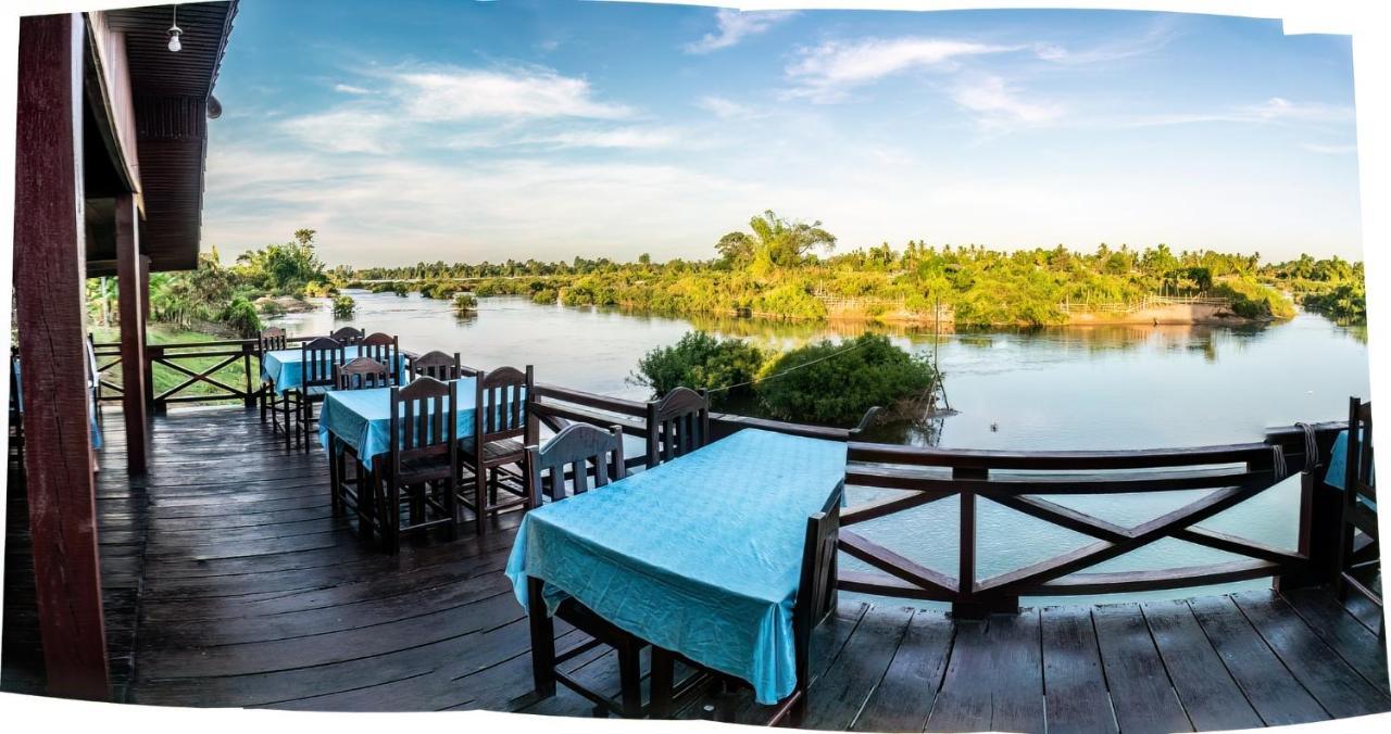 Chanhthida Guesthouse And The River Front Restaurant Ban Khon Exterior foto